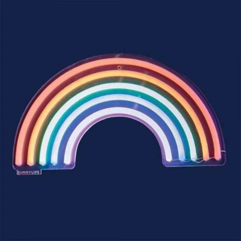 Neon Muur lamp Regenboog sunnylife